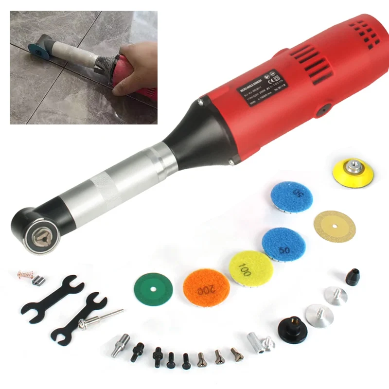 Electro Gadgets - Tile Seam Cleaner Tool Electric Angle