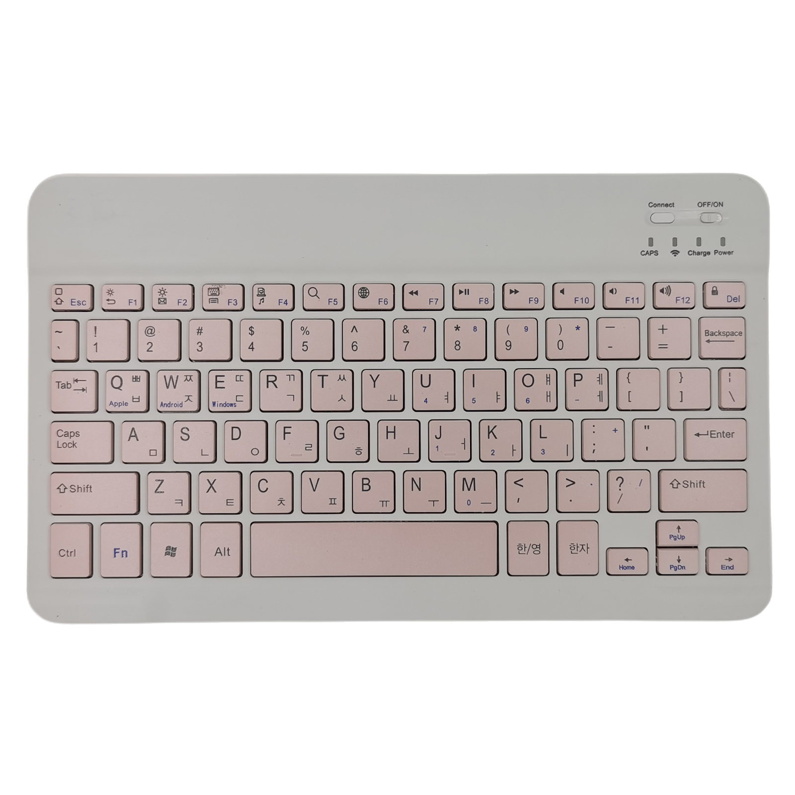 Wireless Keyboard Mini - 10 inch Portable Mini Wireless Bluetooth
