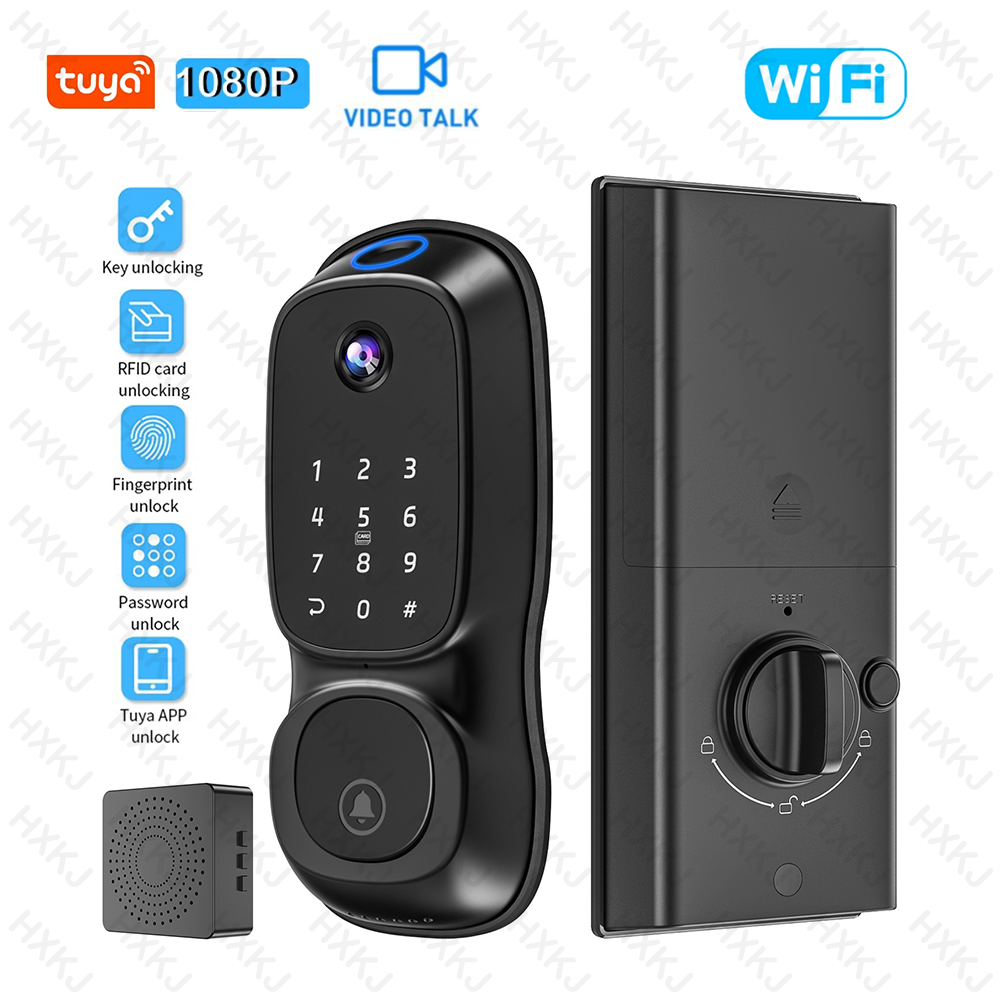 Tuya Wifi Smart Door Lock ‎Cam - Electronics & Gadgets Icon ulasan dan harga