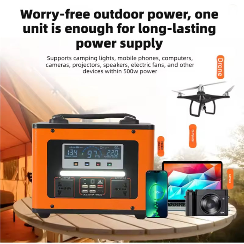Original 220V 40AH Portable Po - Solar Powered Charger ulasan dan harga