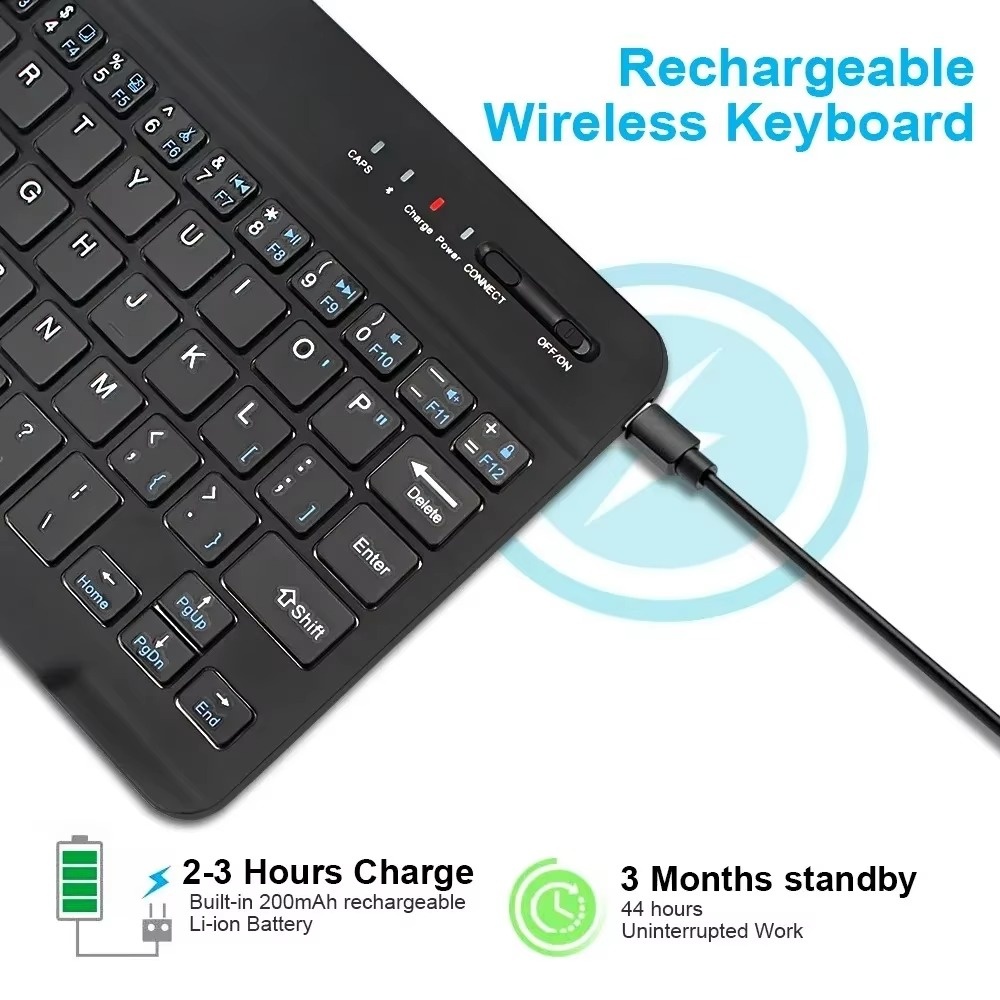Bluetooth Keyboard for iPad 10 - Wireless Keyboard Mini ulasan dan harga