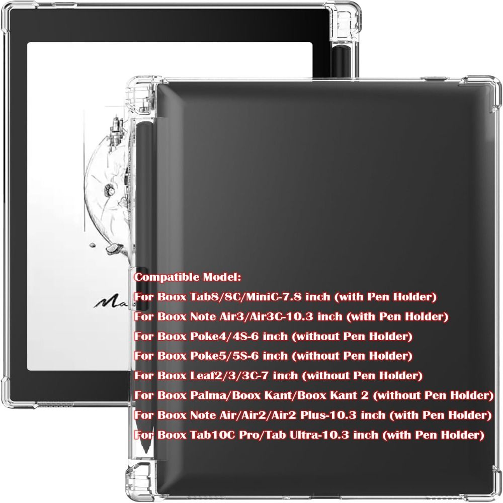 Transparent E Ink Tablet Case  - E-Ink Tablet Reader ulasan dan harga