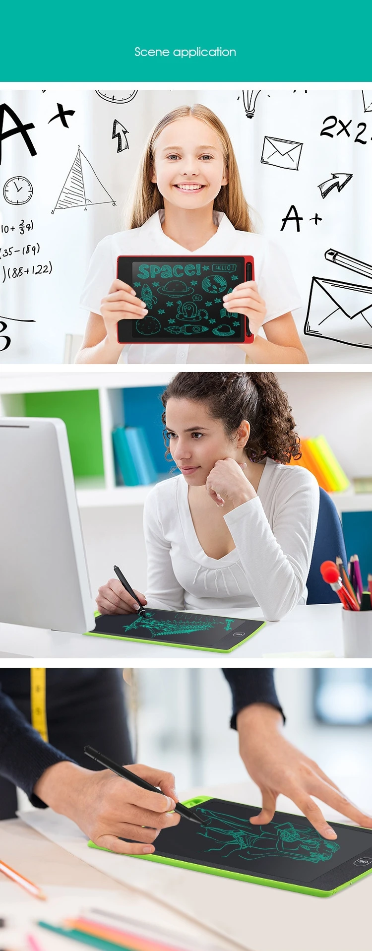 8.5 Inch LCD Writing Tablet Di - Digital Drawing Tablet ulasan dan harga