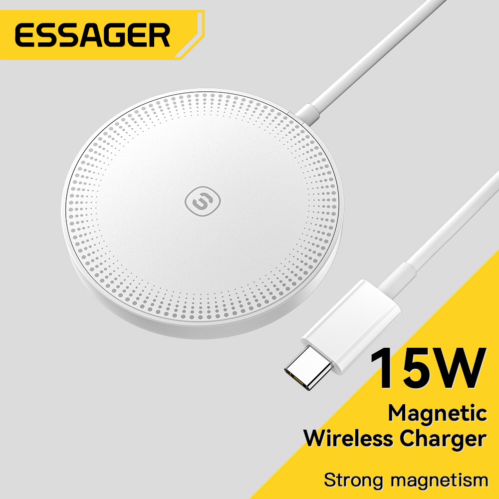 Essager 15W Magnetic Qi Wirele - Magnetic Charging Cable ulasan dan harga