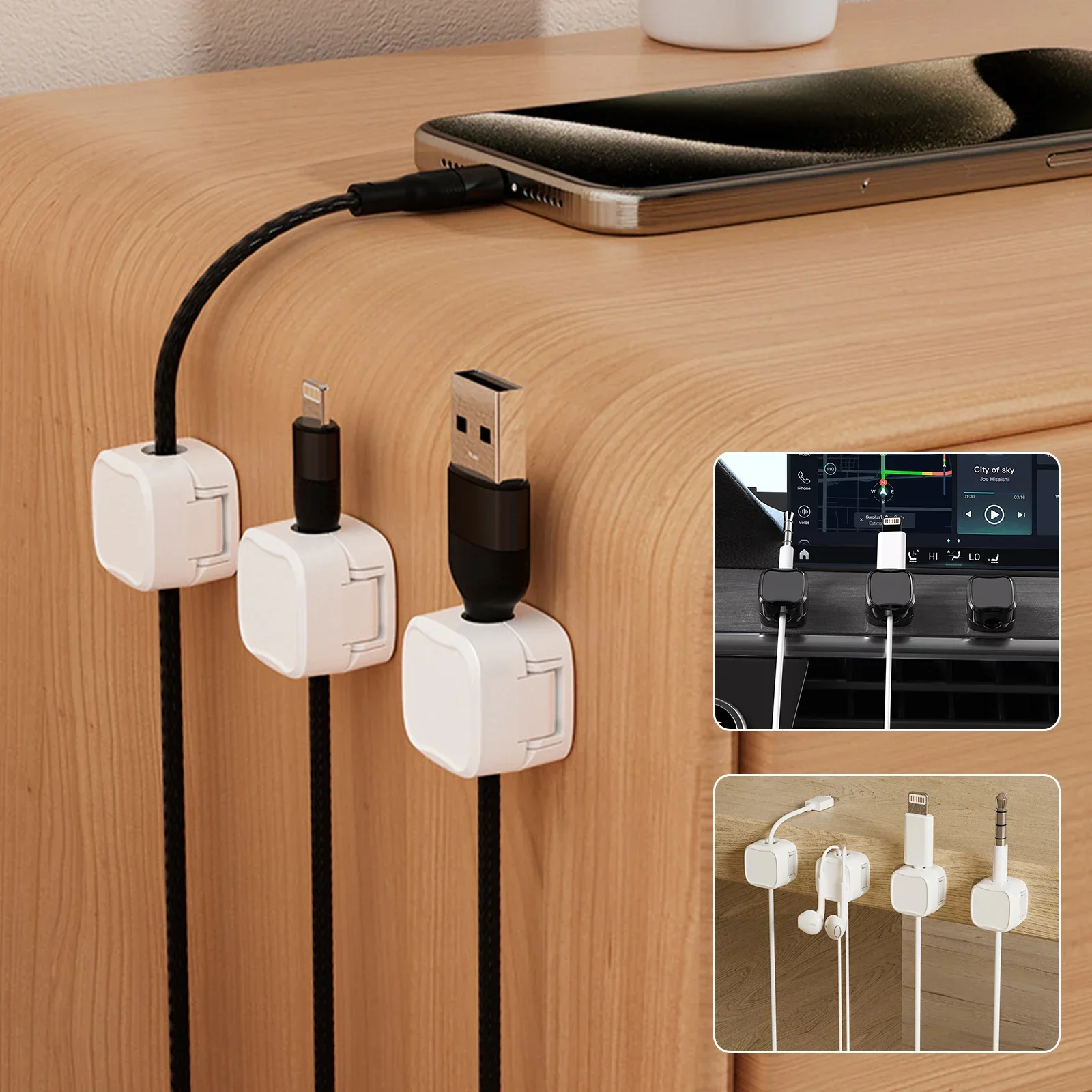 24/6PCS Magnetic Cable Organis - Magnetic Charging Cable ulasan dan harga