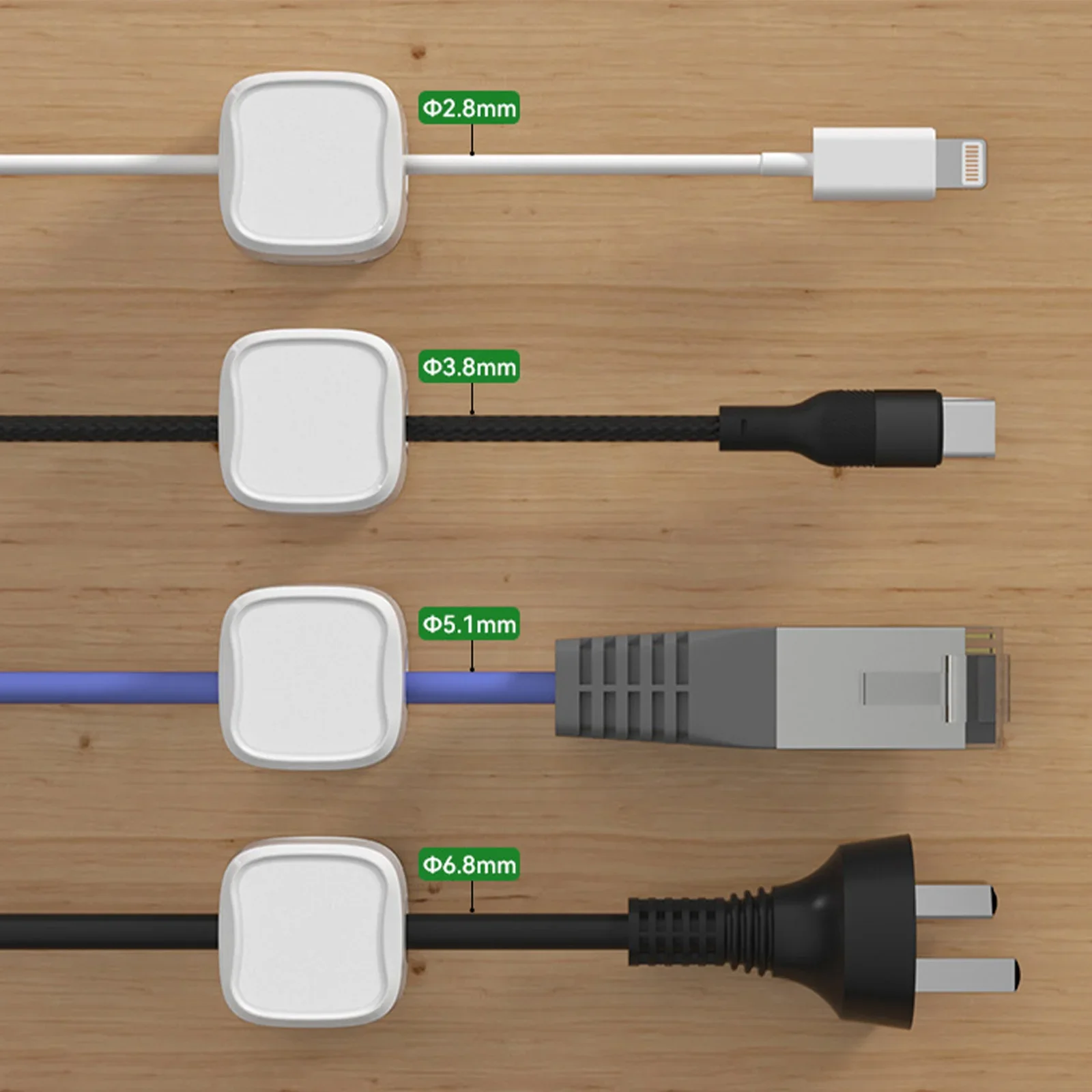 24/6PCS Magnetic Cable Organis - Magnetic Charging Cable ulasan dan harga