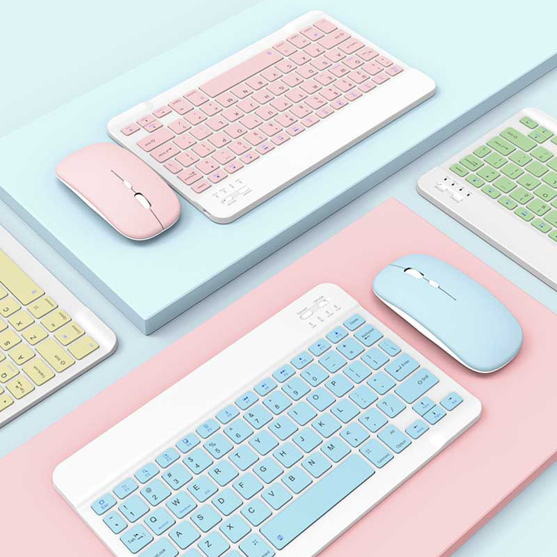 Mini Bluetooth Keyboard Mouse  - Wireless Keyboard Mini ulasan dan harga