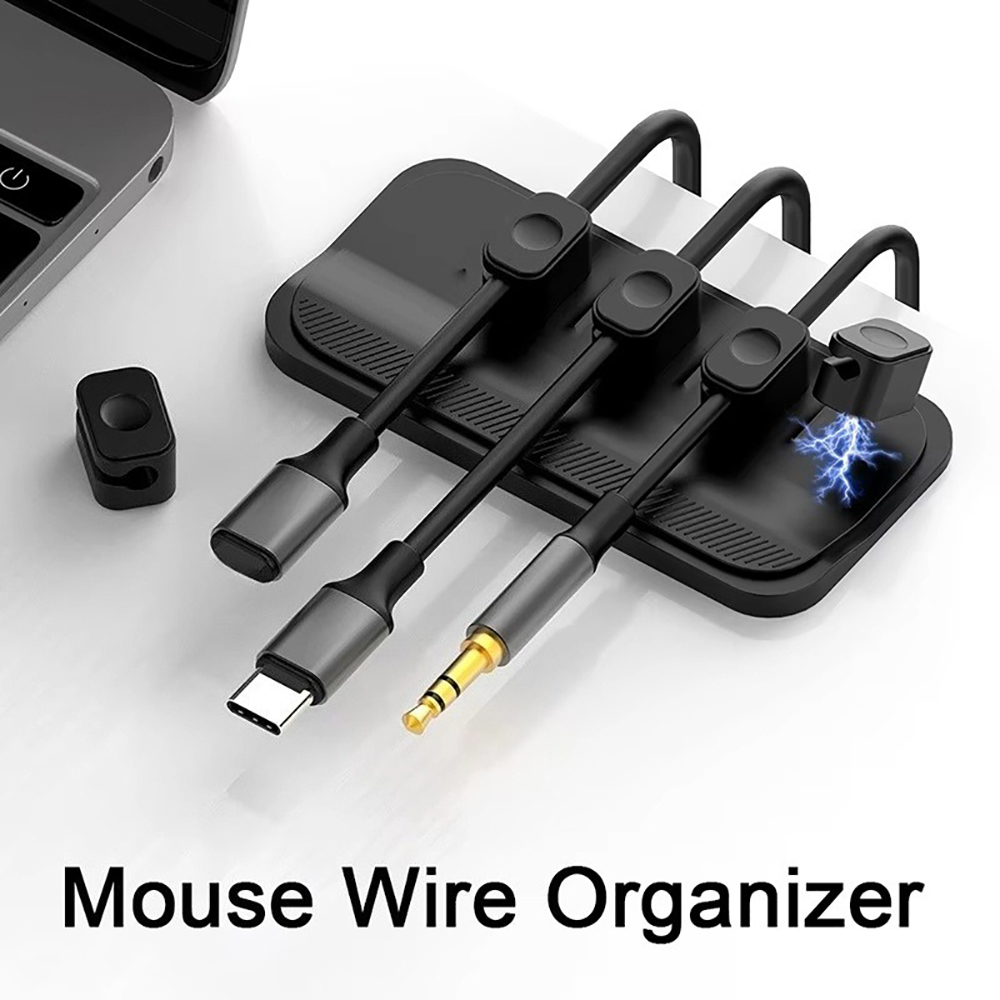 Self-Adhesive Silicone Magneti - Magnetic Charging Cable ulasan dan harga