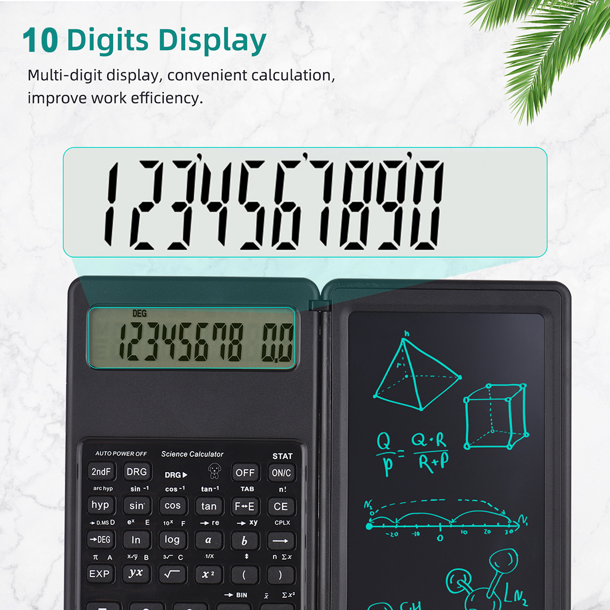 Foldable Scientific Calculator - Digital Drawing Tablet ulasan dan harga