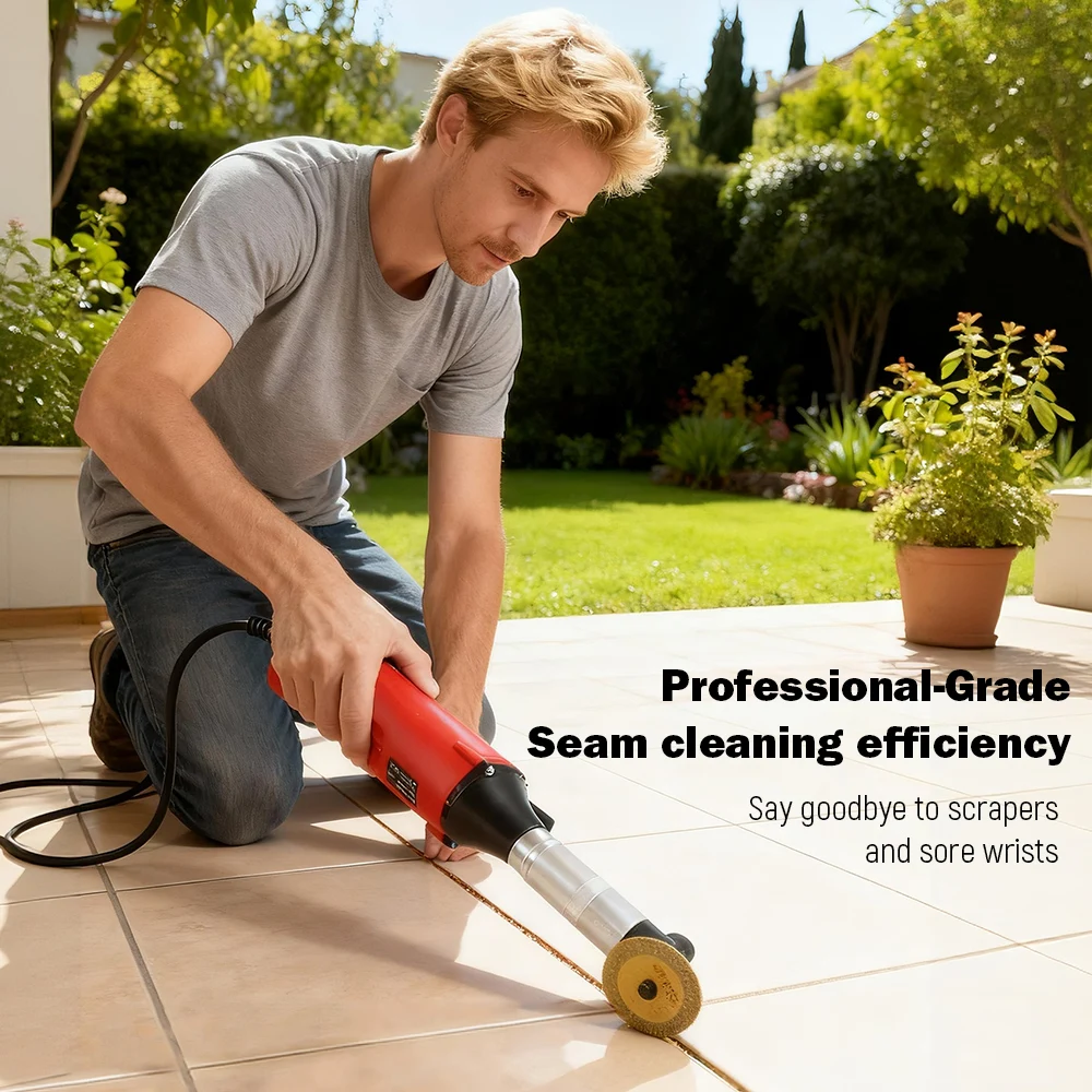 Tile Seam Cleaner Tool Electri - Electro Gadgets ulasan dan harga