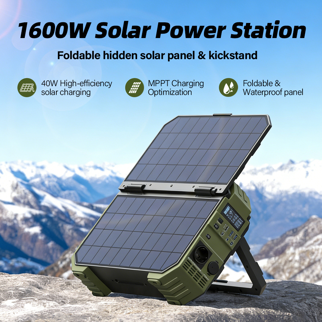 Portable Power station with So - Solar Powered Charger ulasan dan harga