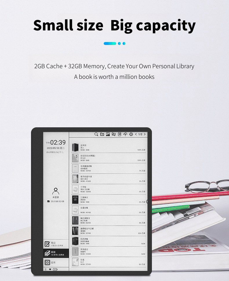 New Arrival 10.3 Inch E Book R - E-Ink Tablet Reader ulasan dan harga