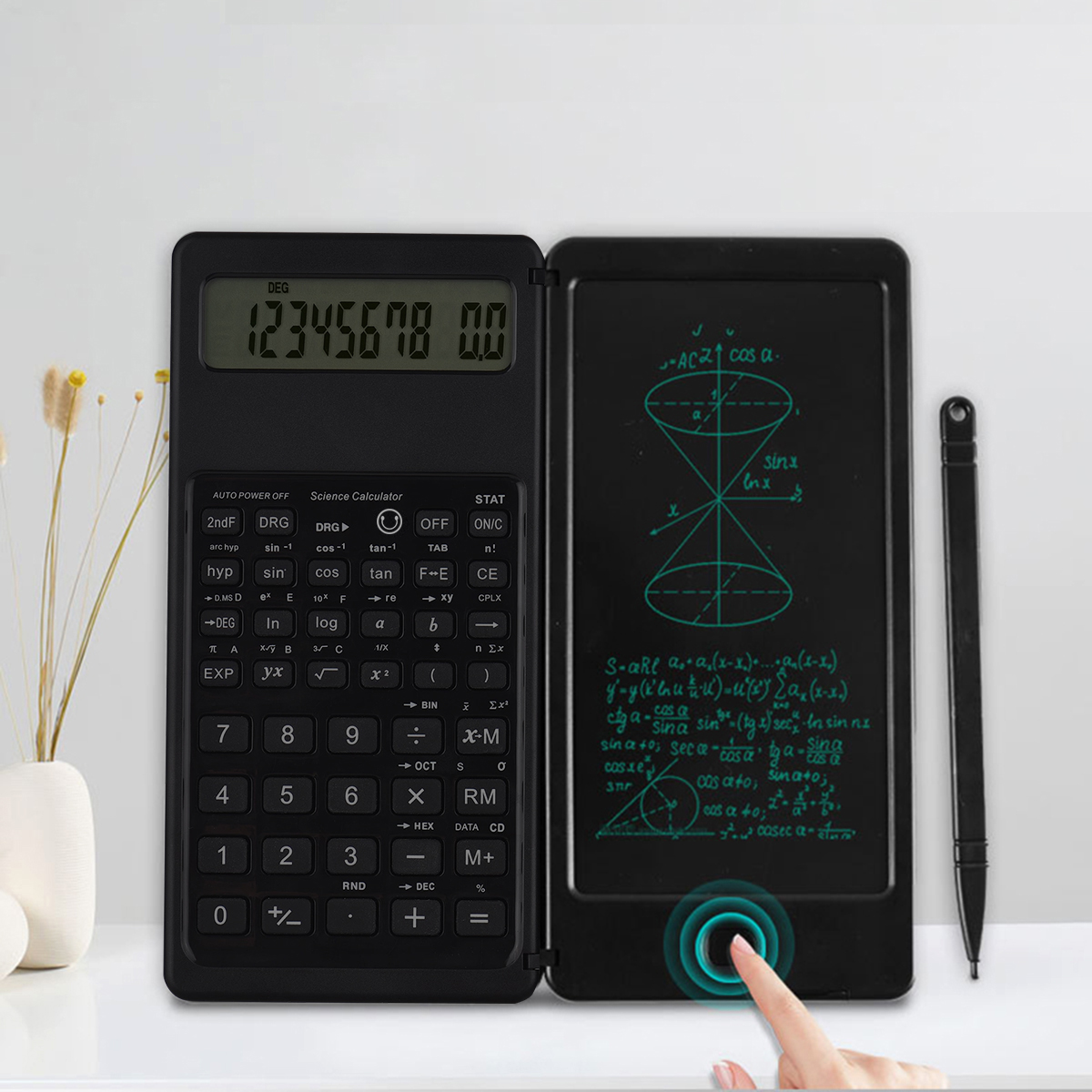 2-In-1 Foldable Scientific Cal - Digital Drawing Tablet ulasan dan harga