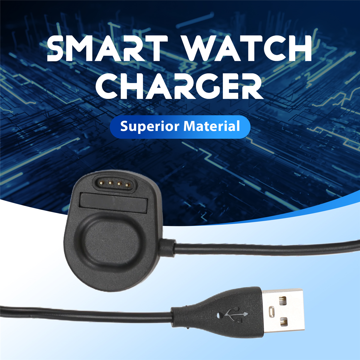 T35C Smart Watch Charger for 7 - Magnetic Charging Cable ulasan dan harga