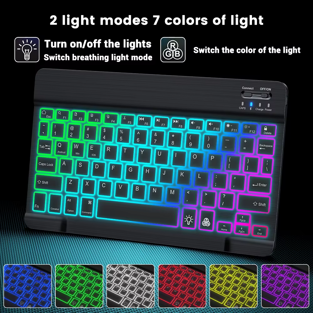 Mini Backlit For iPad Keyboard - Wireless Keyboard Mini ulasan dan harga