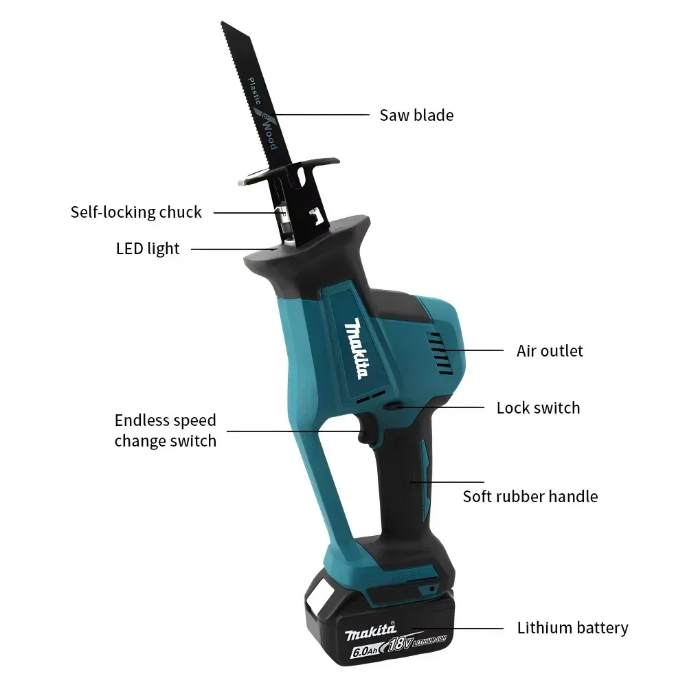 Makita DJR189 18V Cordless Ele - Electro Gadgets ulasan dan harga