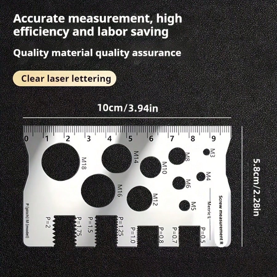 Solid Metal Screw Bolt Caliper - Electronics & Gadgets Icon ulasan dan harga