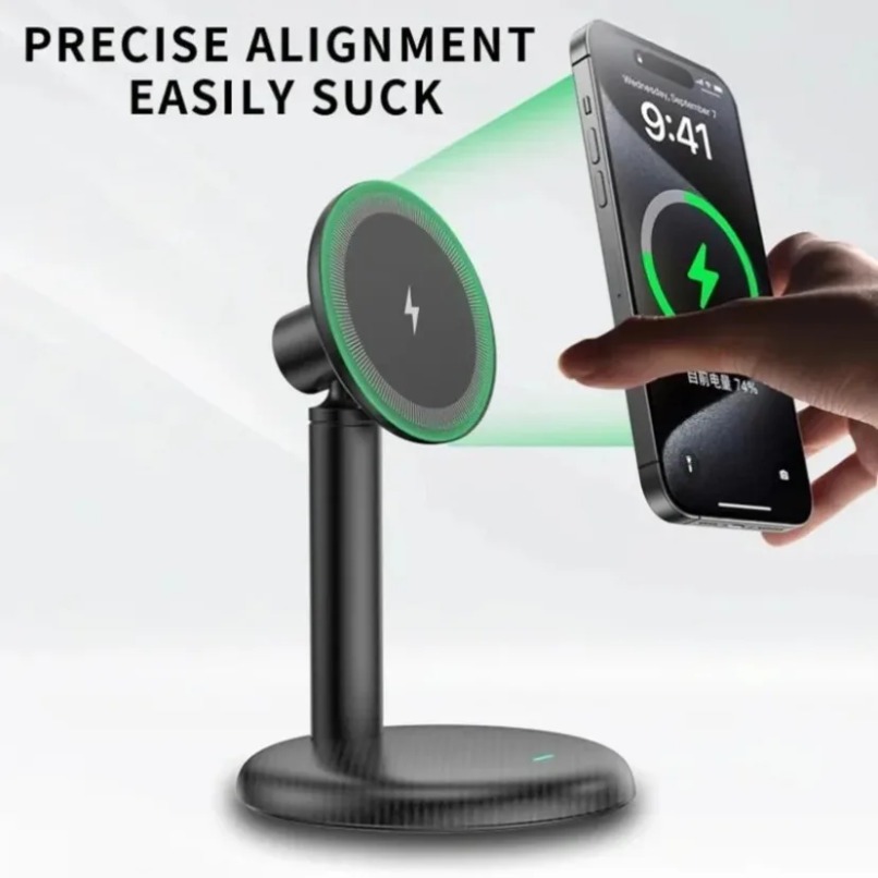 Desktop Magnetic Phone Stand F - Magnetic Charging Cable ulasan dan harga