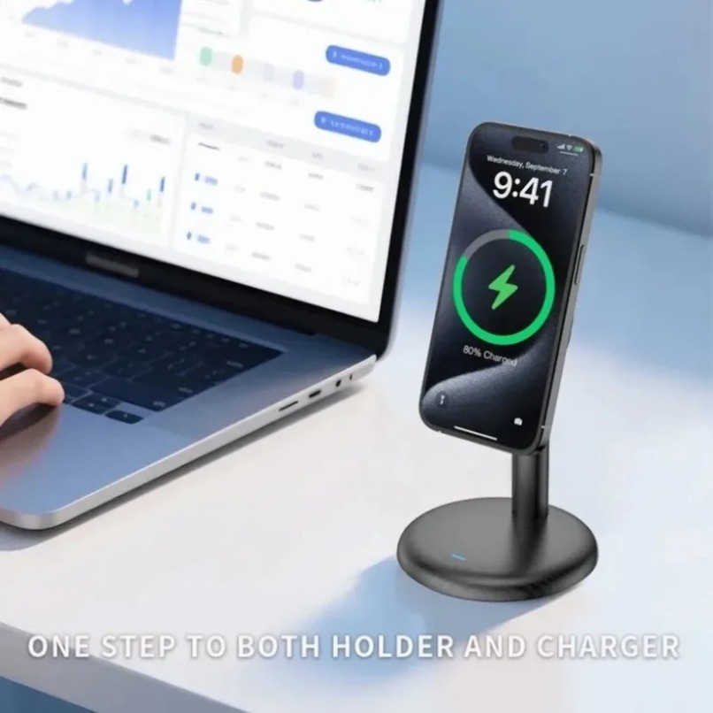 Desktop Magnetic Phone Stand F - Magnetic Charging Cable ulasan dan harga