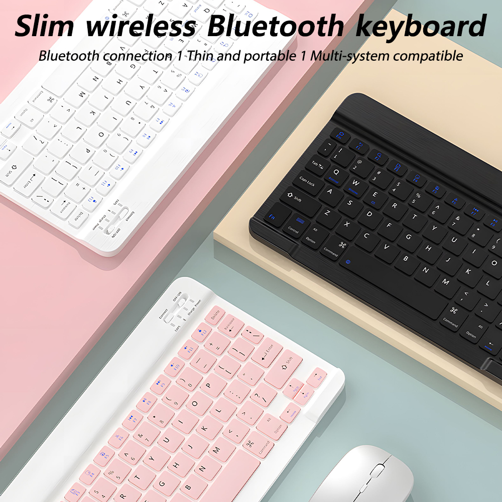 CASEPOKE For iPad Xiaomi Samsu - Wireless Keyboard Mini ulasan dan harga
