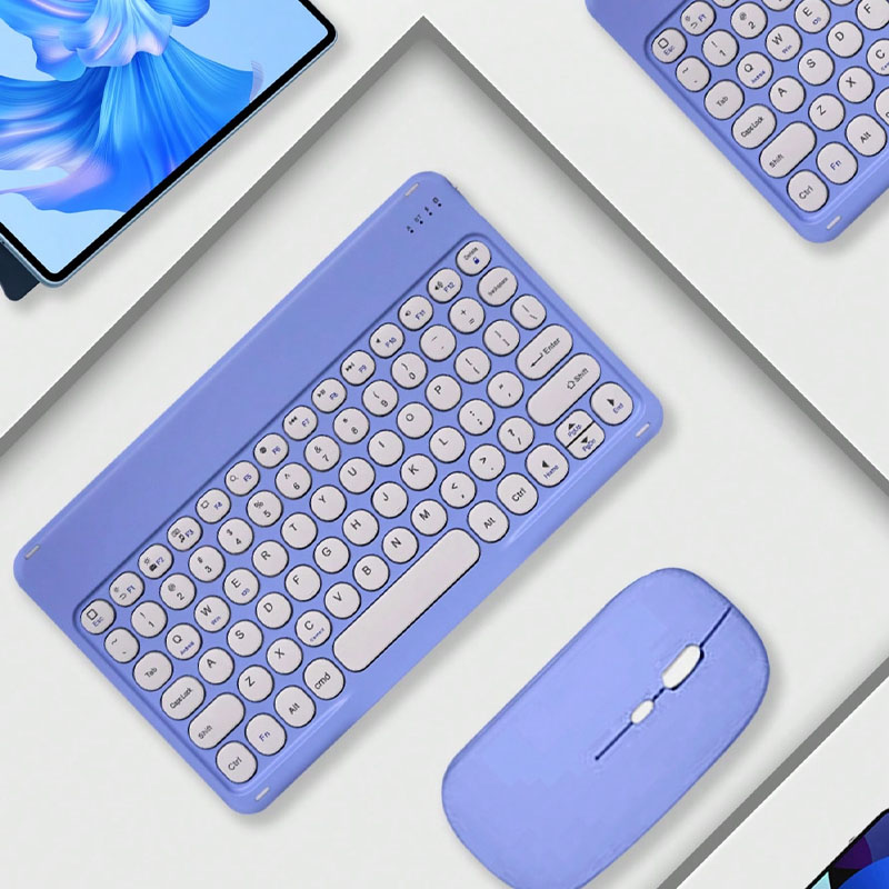 Round Hat Silent Retro Mini Wi - Wireless Keyboard Mini ulasan dan harga